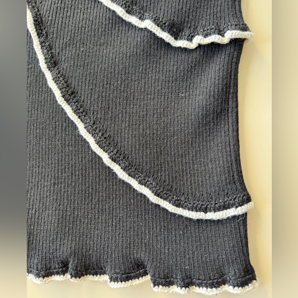 Sea New York "Elin" Ribbed Deconstructed Sweater -Size XL - Picture 14 of 16